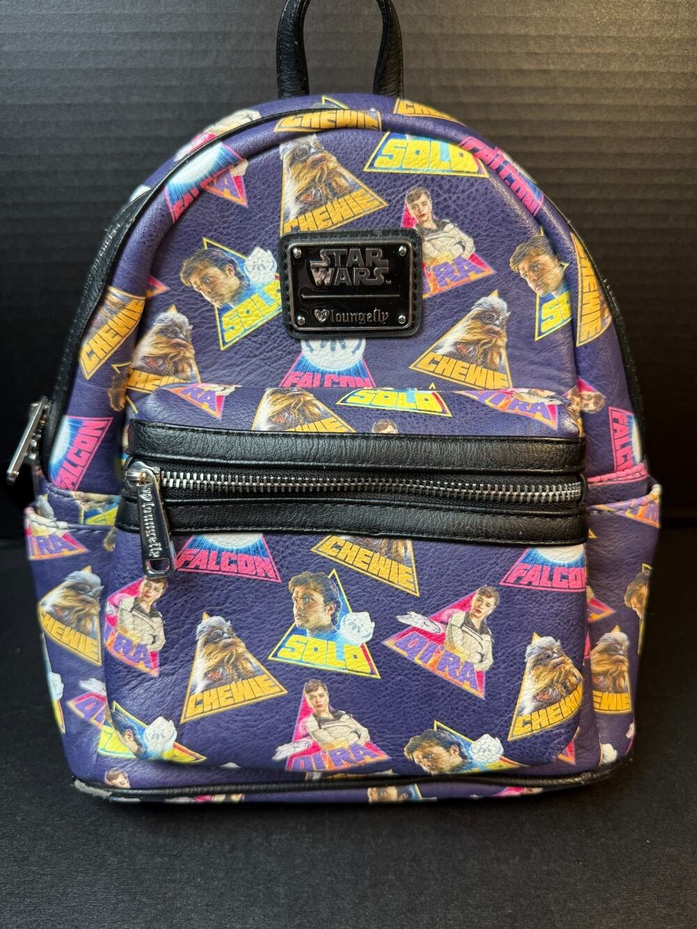 Loungefly Disney Parks Solo: A Star Wars Story Backpack Blue/Navy *READ